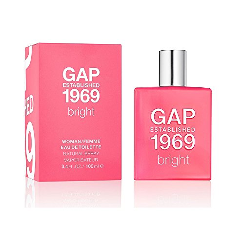 Gap Established 1969 Bright Eau de Toilette Spray for Women, 3.4 Ounce