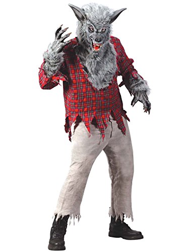 Fun World Werewolf Costume, Large 12-14, Multicolor
