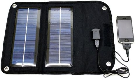 SunPack-5P Solar Mobile phone Charger, Solar iPhone Charger, Foldable Solar Panel Charger