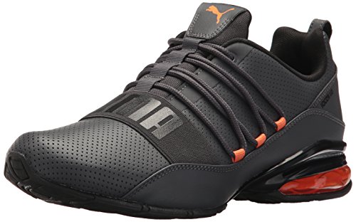 Puma men s cell regulate sl sneaker, asphalt-vibrant or…