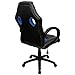 Furmax Gaming Office Chair Ergonomic High-Back Racing Style Adjustable Height Executive Computer Chair,PU Leather Swivel Desk Chair （Green）