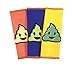 WHOOSH! Awesome Cloths - Microfiber Cleaning Cloths - Poo Series (Colors May Vary)