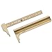 QST Measure Measurement Tool Pocket 0-100mm Mini Brass Sliding Gauge Vernier Caliper