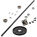 HPI 1/10 RS4 Sport 3 Drift CENTER DRIVE SHAFT, 75T SPUR & 13T BEVEL GEARS Hub