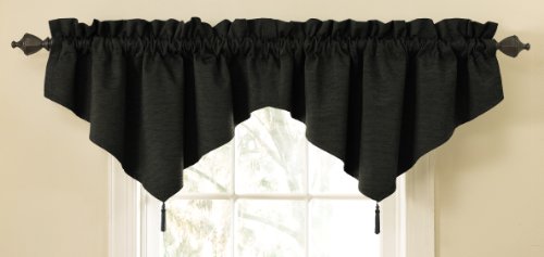 Sound Asleep Room Darkening Noise Reducing Rod Pocket Ascot Window