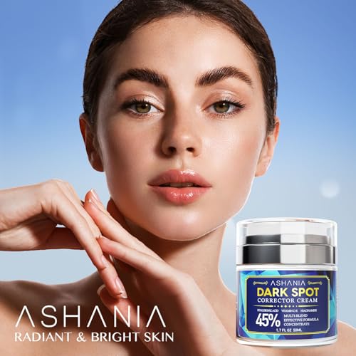 Ashania Dark Spot Corrector Serum for Face & Body – Niacinamide & Vitamin C Brightening for Hyperpigmentation, Melasma, Sun Spots, Age Spots & Uneven Skin Tone, Fast-Absorbing (1.7 Fl Oz)