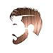 Manly Guy LIGHT BROWN Hair, Beard, & Mustache Color: 100% Natural & Chemical Free