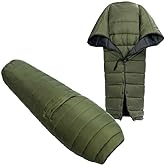 Onewind Hammock Top Quilt with Footbox, Lightweight and Portable Sleeping Quilt Camping Sleeping Bag for Backpacking and Hiking