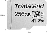 Transcend 256GB microSDXC A1 V30 UHS-I with Adapter for Switch Steam Deck GoPro view 3