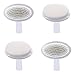 JJlivingJJlivingKINGDOMCARES Facial Cleansing Brush 4 Replaceable Heads Electric Waterproof Handheld 2-in-1 Cleansing Face Brush Sonic Skin Care System Deep Skin Dirt and Make-up Remover