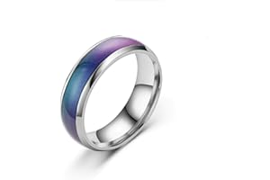 Creations by Lucky 7s Stainless Steel Mood Rings
