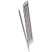 ChiaoGoo Red Double Point 6-inch (15cm) Stainless Steel Knitting Needle; Size US 5 (3.75mm) 6006-5