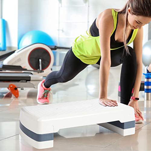 Ultrasport-Step-Board-Aerobic-Board-Multifunctional-Trainer-Height-Adjustable-Exercise-Stepper-Stepbench-Home-Stepper-Excellent-Home-Fitness-Workout-Equipment-Nonslip-Stepper