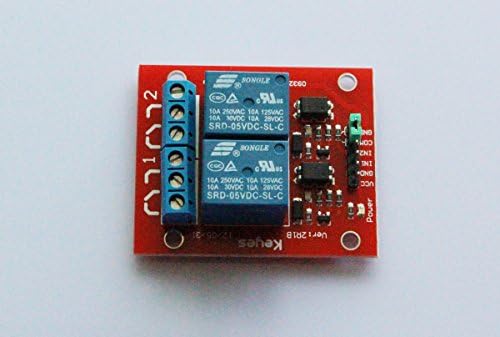 2 Channel 5V Relay Shield Module /Relay expansion board/Dashboard With optocoupler isolation for Arduino UNO 2560 1280 ARM PIC AVR STM32 Raspberry Pi(2 Channel)