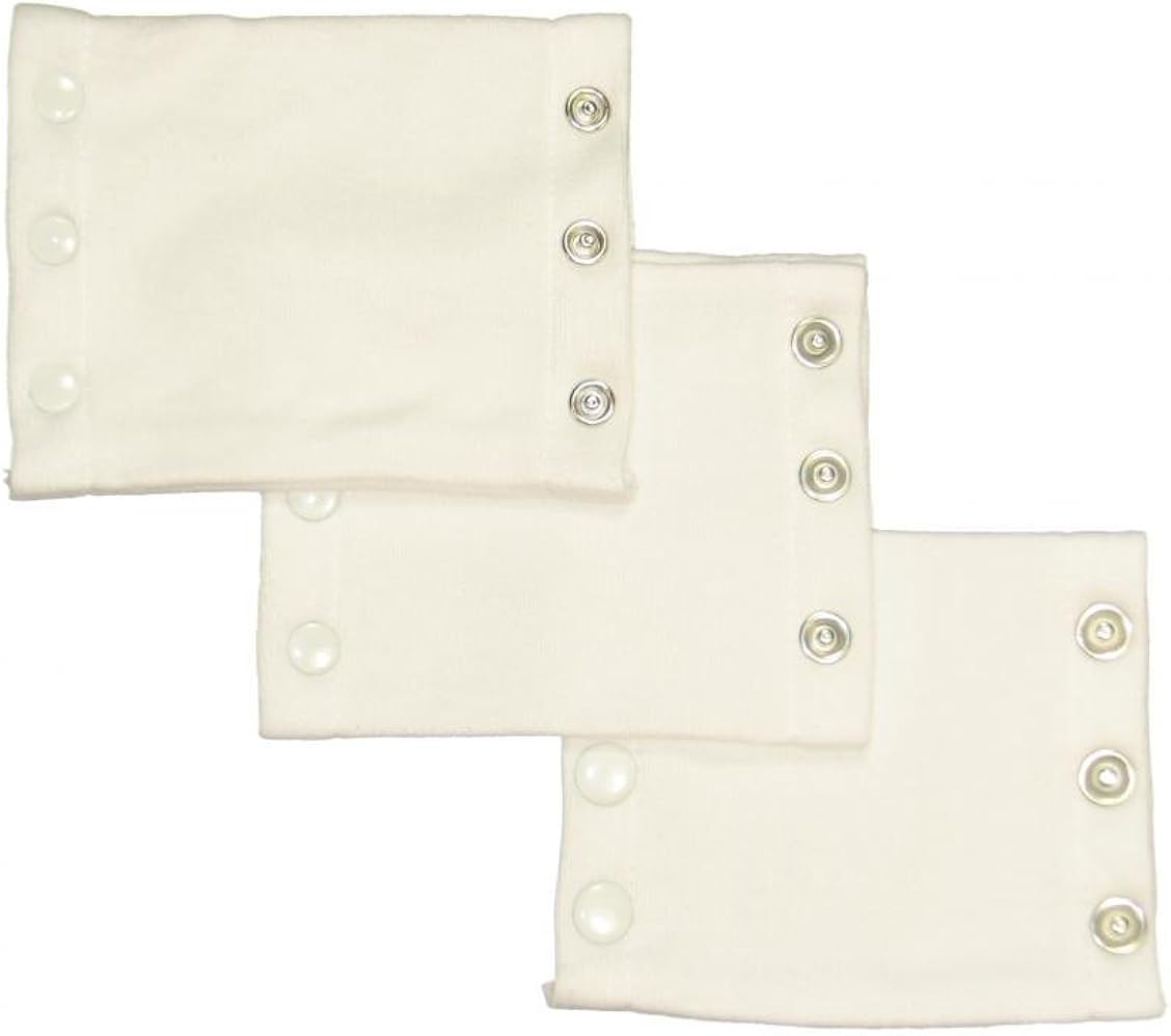 Snap N' Grow Bodysuit Garment Extenders 3 Pack by Iplay