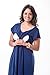 Discreet Maternity Nursing Nightgown / Breastfeeding Sleepwear