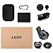 Phone-Camera-Lens-iPhone-Lens, 2 in 1 Lens Kit 0.6X Wide Angle Lens, 20X Macro Lens for iPhone, Pixel, Samsung Galaxy, Android