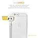 Minisuit for iPhone 6 Plus, 6S Plus - Clear Back Case with Shock-Proof Trim