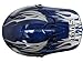 TMS Youth Kids Blue Flame ATV Dirt Bike Motocross Helmet with Goggles and Gloves (Large)