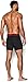 Under Armour 2-Pack HeatGear 6 Inch Boxer Shorts - Medium - Black