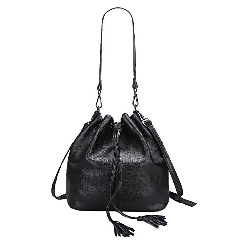 Leather Bucket Bag