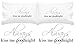Oh, Susannah Always Kiss Me Goodnight Pillowcase SET (2 20x30