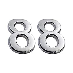 2.75 Inch Adhesive House Numbers, Mailbox