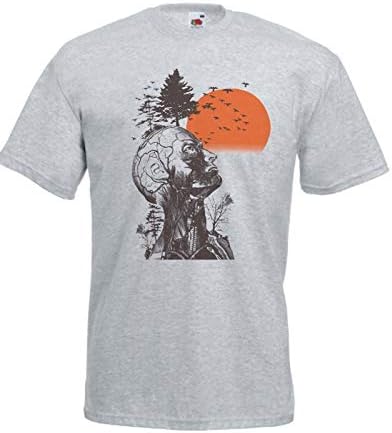 Unisex Grey Hangover Alan Human Tree T-Shirt Shirt Junk Food Movie Movies