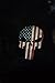Grunge Style US Flag Punisher Skull Reflective Decal (4