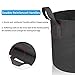 Adorma 10 Packs 7 Gallon Grow Bags, Heavy Duty 300G Thickened Nonwoven Fabric Plant Pots with Handlethumb 3