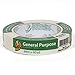 Duck Brand 394693 General Purpose Masking Tape, 0.94-Inch by 60-Yard, Single Roll, Beige