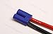 Lot(5) EC5 Male Connector Adapter 10CM 10awg Wire for RC ESC Charger Side