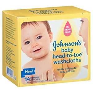 johnson's washcloths