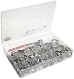 Oetiker 18500144 Irrigation Service Kit (1-Ear Clamps with Mechanical Interlock, stainless steel with standard jaw pincers)