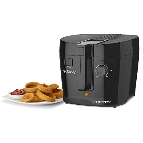 Presto 05442 CoolDaddy Cool-touch Deep Fryer - Black