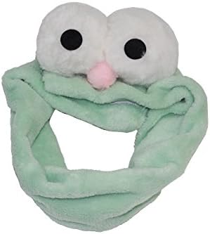 Big-Eye Makeup/Wash/Spa Headband - Single Velcro Closure Towel Wrap Headbands 25.7" long