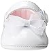 Baby Deer Patent SM with Bow Mary Jane (Infant),White,1 M US Infant