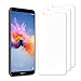 [3 Pack] Huawei Honor 7X/ Mate SE Screen Protector, Hattomen High Definition Ultra Clear and Anti-Bubble Screen Protector Film for Huawei Mate SE/Honor 7X