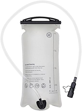MATT SAGA Water Bladder Hydration Bladder 2 Liter 3 liter 1.5L Water Reservoirs BPA Free Hydration Pack Bladder Replacement for Backpacking Camping Hiking Backpack Outdoor Portable Insulated
