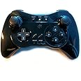 NEXiLUX NXL-WU002 Wireless 3-in-1 Classic Pro Controller Gamepad for Nintendo Wii U, Black