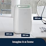 De'Longhi AriaDry DEX212SF Portable Dehumidifier 12L/Day 3-Action Filter Laundry view 10