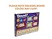 ACOPLAY Large Magnetic Doodle Sketch Board by Colorful Erasable Drawing Board - Perfect for Toddlers & Kids – Develops Drawing, Writing, and Playing Skills Etch a Sketch Montessori toys toddler toys