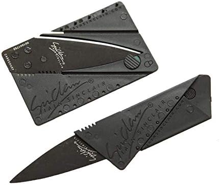 Dadiku Outdoor Camping Travel Folding Portable Credit Card Pocket Knife Tools Multitools