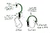 HEROCLIP Carabiner Clip and Hook (Medium) for Camping, Backpack, and Garage, Green
