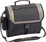 Targus CityGear Atlanta Messenger Case for 13.3-Inch Notebooks, Black/Grey (TCG213T)