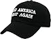 Make America Great Again - Donald Trump 2016 Campaign Cap Hat (003) Black