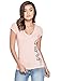 GUESS Factory Women's Jalea Short-Sleeve V-Neck Logo Tee