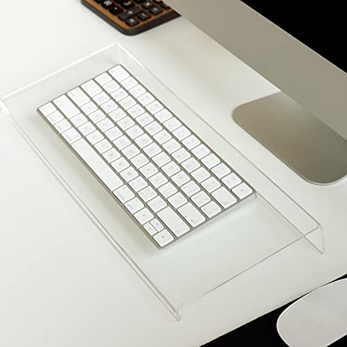 Acrylic Desktop DryErase Board Computer Keyboard Stand with Appropriate Inclination
