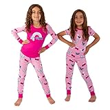 Munki Munki Girls' Snug Fit 3 Piece Long John PJ