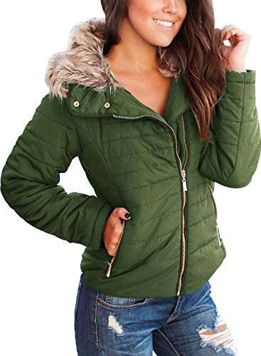 2 Vetinee+Casual+Pockets+Quilted+Jacket